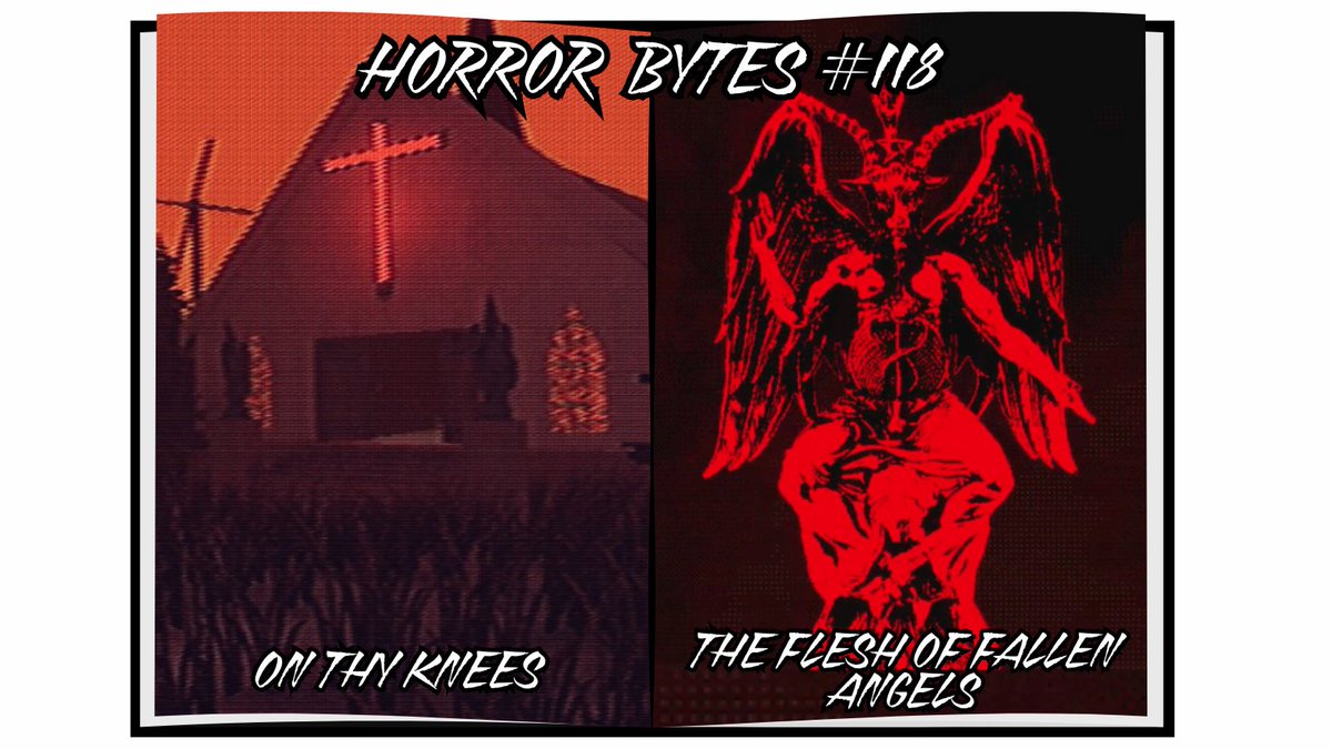 SafeRoomPod's tweet photo. For this week's Horror Bytes, Safe Room's indie showcase, Neil &amp; @notfunnyj chat about two religious horror games!

🍎: https://t.co/aGpah8B9Pb
🟢: https://t.co/AVspSYEITc https://t.co/pVV2LFdarJ