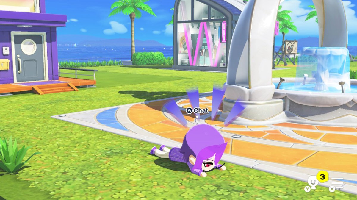 She went to hell (my tomodachi life island)
She immediately fell over and I just left her there tbh