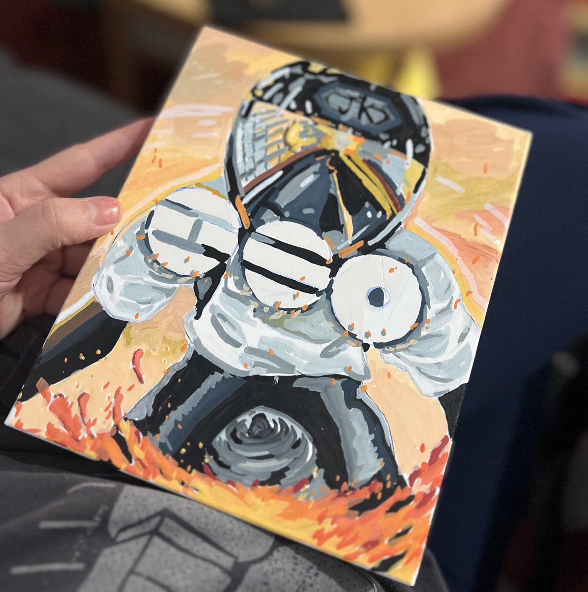 I officially join the Album trend on a motorcycle 

Jk