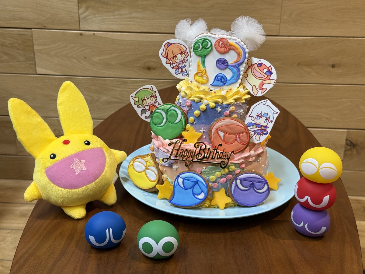 ✨ ❤ ✨ 💙 ✨ 💚 ✨

㊗🎉 #ぷよクエ13周年

✨ ✨ 💛 ✨ 💜 ✨ ✨

みなさまのおかげで『ぷよぷよ!!クエスト』は本日、13周年を迎えました🎊🎈

記念キャンペーンや、イベントをぜひお楽しみください✨

これからも #ぷよクエ をよろしくお願いします😊🤝🌏