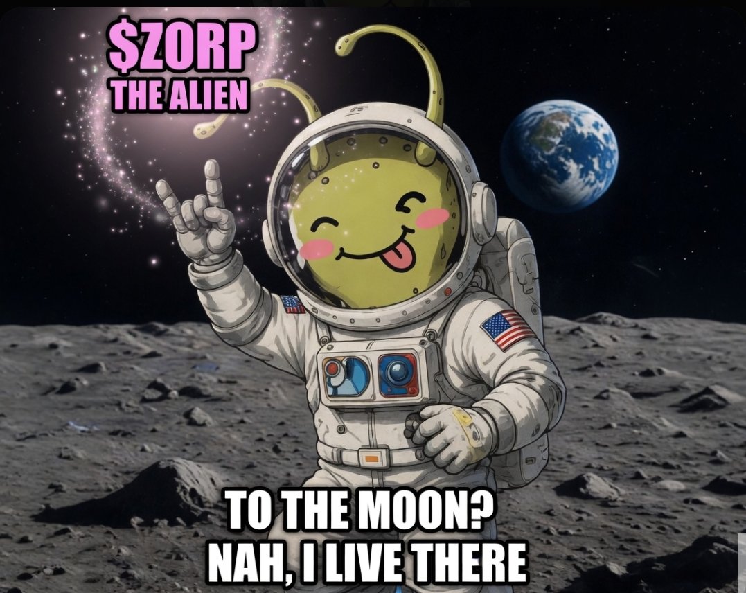 Zorp The Alien tweet media