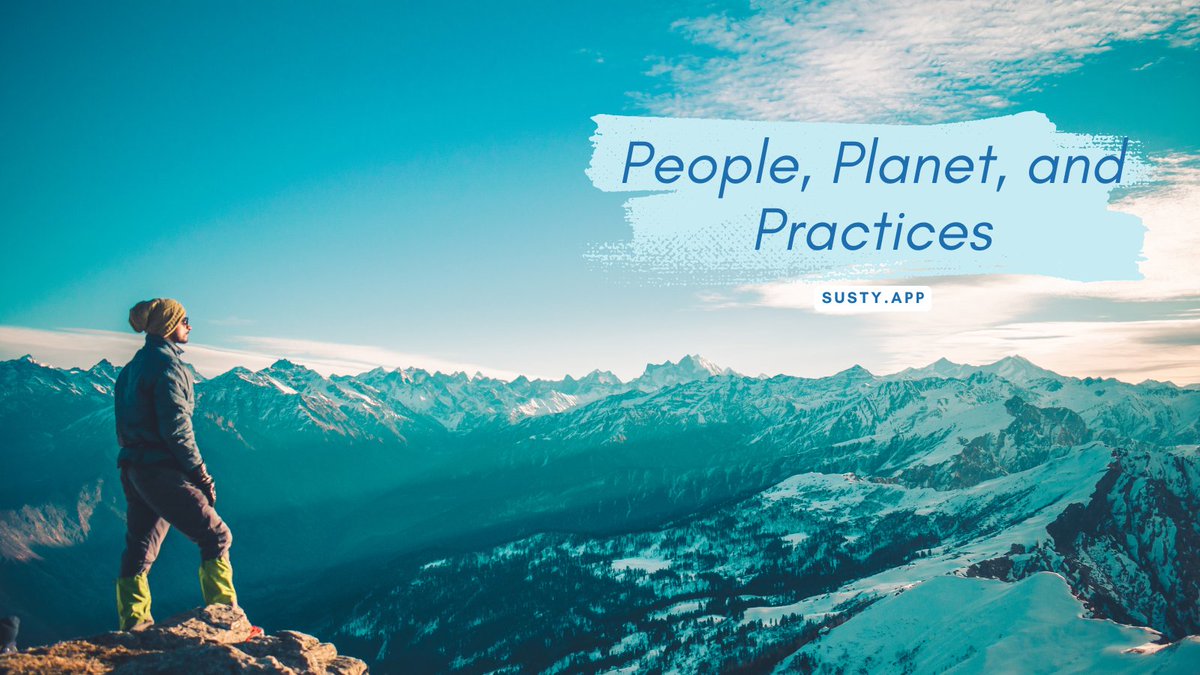 sustyapp's tweet image. Leave the world a little better than you found it — even if it starts with downloading an app. Be the change you want to see. Start with Susty!

#stayssustainable #ecofriendly #KnowYourImpact
#ESG #SaveTheEarth