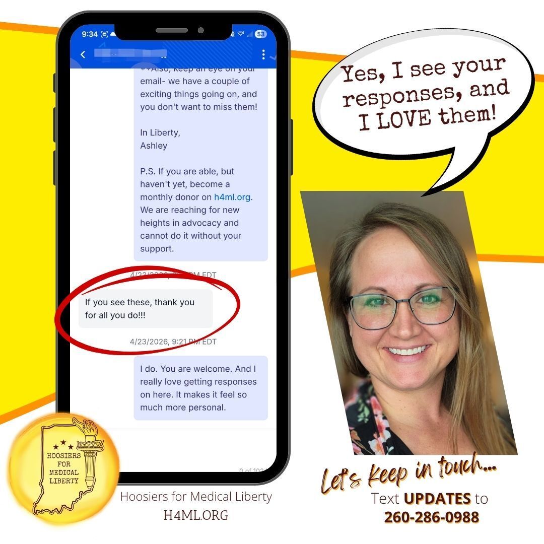 Hoosiers for Medical Liberty tweet media