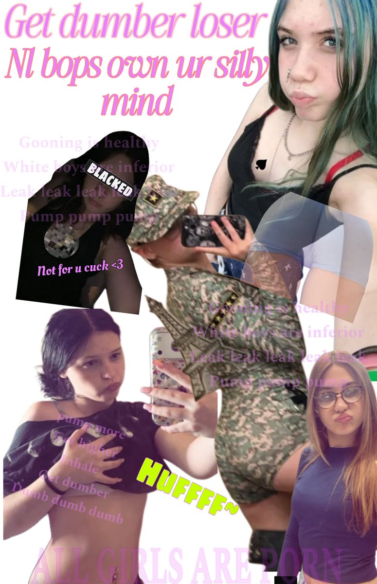 BryntleeHih8ly's tweet image. HMU cucks &amp;lt;3
Doing free edits for jerk tribs 
Lose your mind for my bops perv #porn #irl #trade #gooning #bopettes #bopper #bops #irls #dm #cuck #blacked #blackededit #bnwo #sluts #hsbop #nl #nolimit