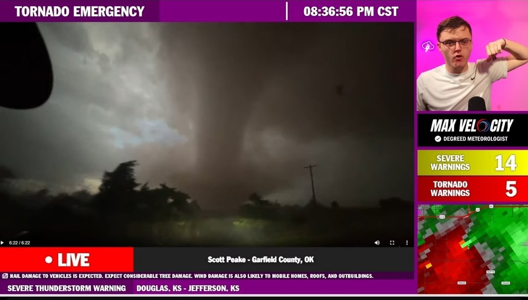 TwaddictsRUs's tweet image. 🚨 #ALERT #URGENT 🚨
#Tornado emergency for Enid OK - very violent tornado on ground s.e. Enid - Vance AFB was hit badly - SEEK UNDERGROUND SHELTER ASAP! 
People trapped under collapsed garage &amp;amp; buildings - homes flattened 😭🙏🙏🙏
@MaxVelocityWX @TDStormRecovery