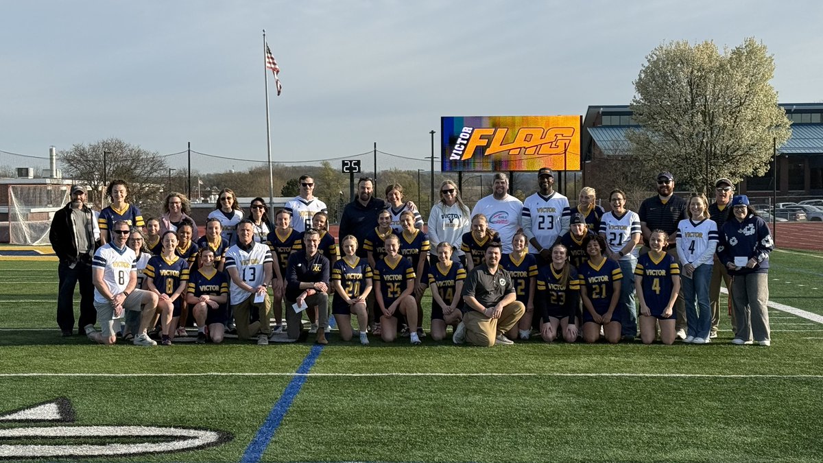 VictorBLDevils's tweet image. Nothing better than celebrating our Seniors &amp;amp; Staff with a WIN 🙌
19-12 🅥🅘🅒🅣🅞🅡Ⓨ 🏈💥
Flag Football #ClassOf2026… Josslyn, Kendall &amp;amp; Sarah, we appreciate you!!
#WeAreVictor✌️