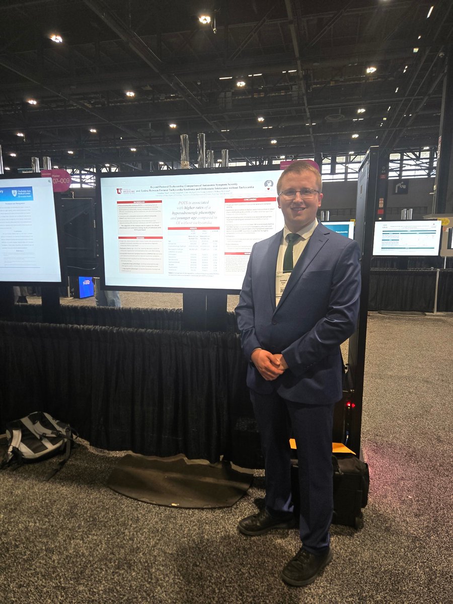 jonttrout's tweet photo. It was a short trip, but I loved attending #AANAM this year! Had the opportunity to present our work on #POTS and #Orthostaticintolerance. Grateful to all who provided amazing insights into our work and autonomic conditions. @AANmember @UofUNeurology https://t.co/wLhFi8UC6C