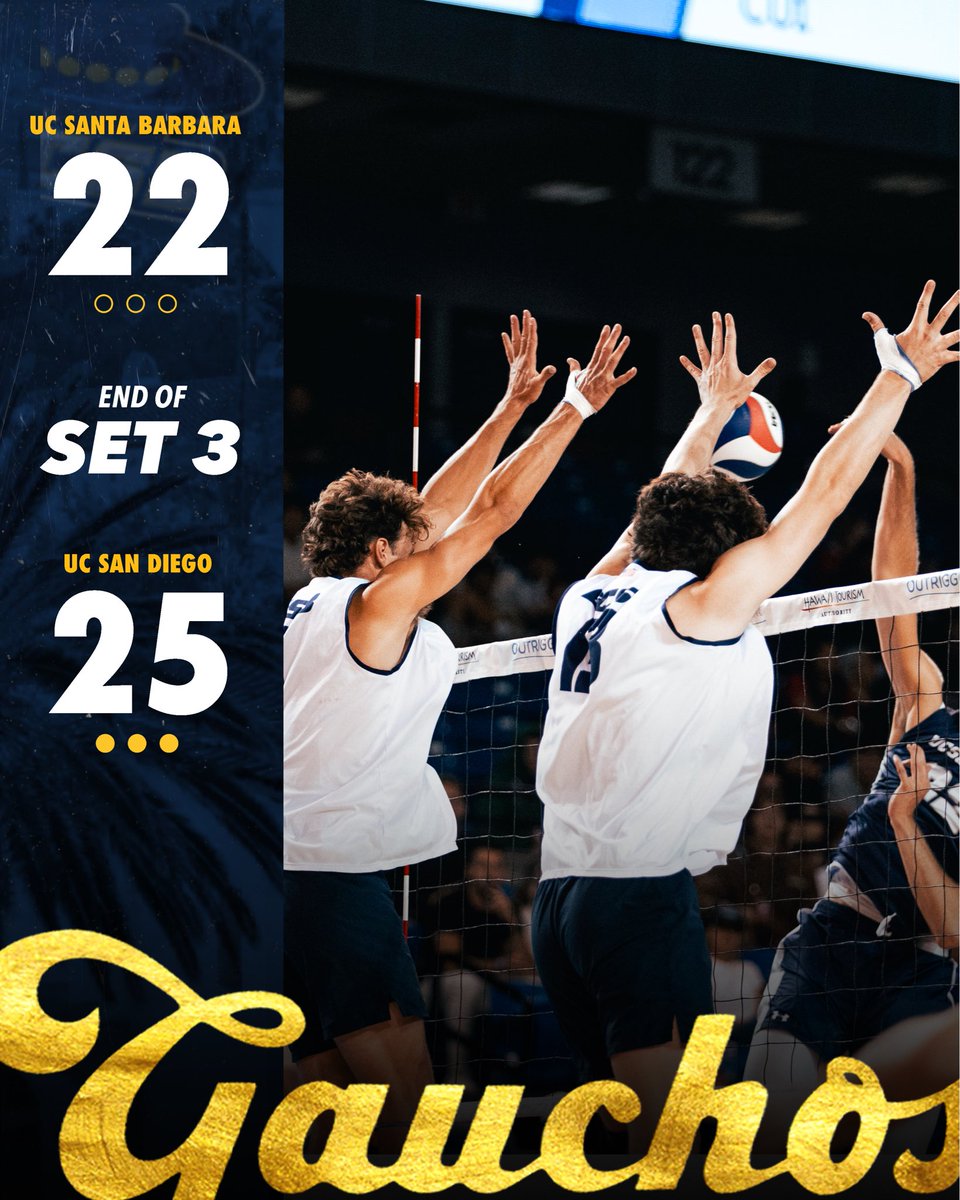 UC Santa Barbara Men’s Volleyball tweet media