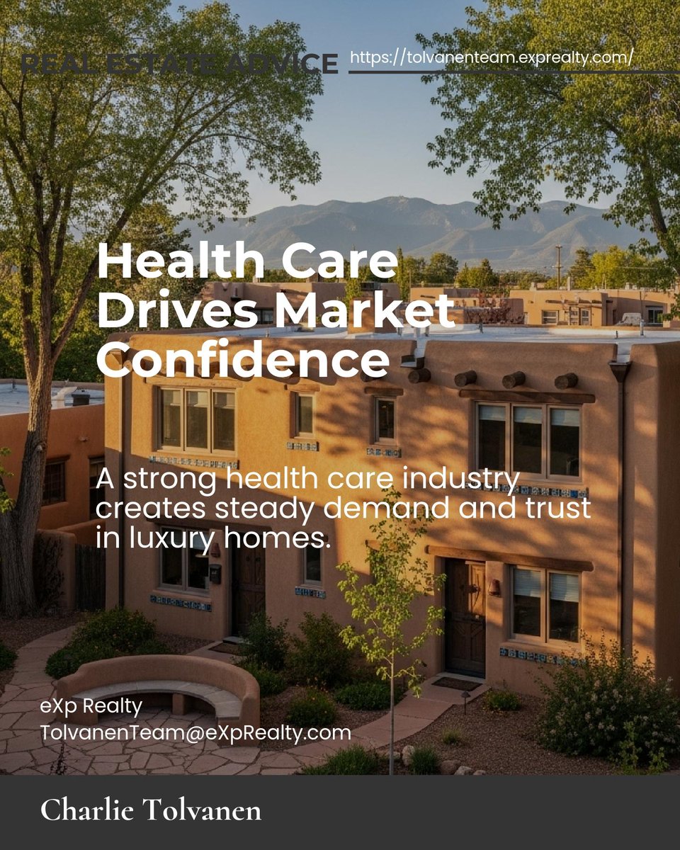 ctolva's tweet photo. When economic pillars like health care hold steady, luxury housing in San Antonio gains another layer of stability and confidence. 🏡

Does this kind of market foundation change your approach to buying or investing? https://t.co/ciohbll151