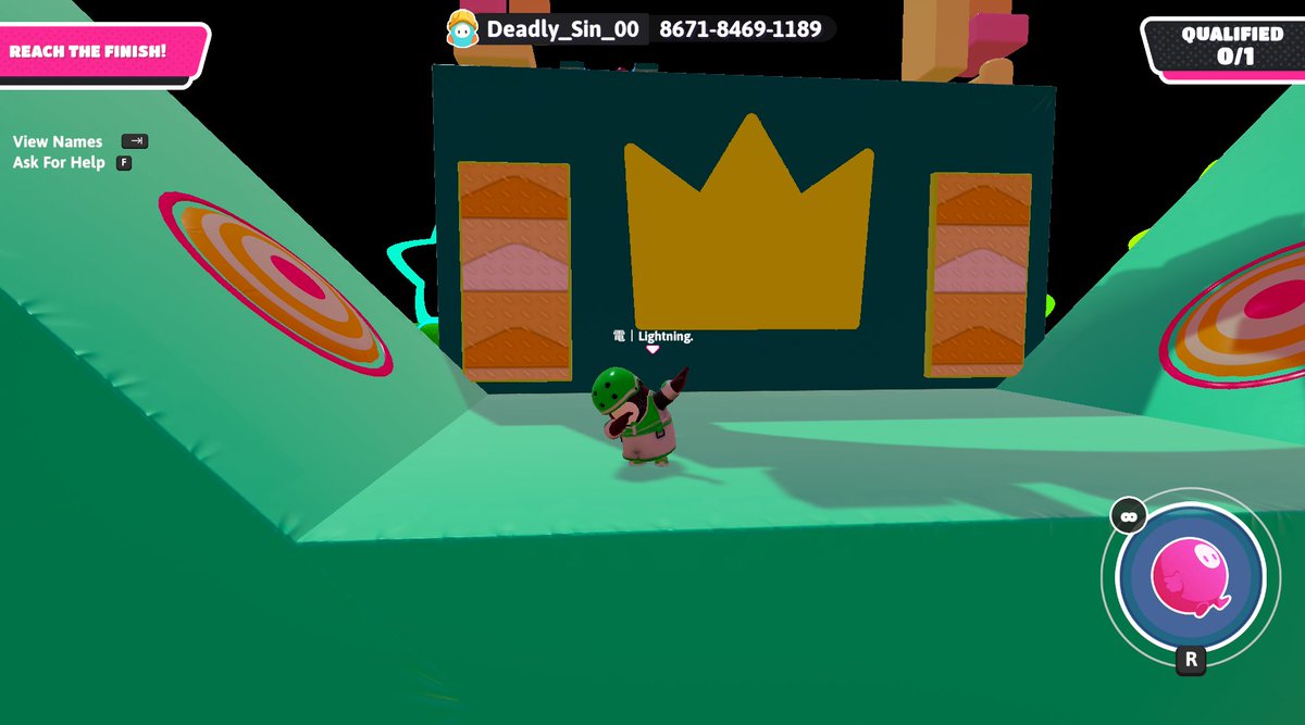 Lightning_BG's tweet image. #FallGuys #FallGuysMaker #FallGuysCreative

My Last Creation by Deadly_Sin_00

This is his last creation. Some part, checkpoint feel unfair, but mostly it's a fun map. 

There are a lot of creative things that made it fun, but wasn't a fan of a bean ball part where you have to go