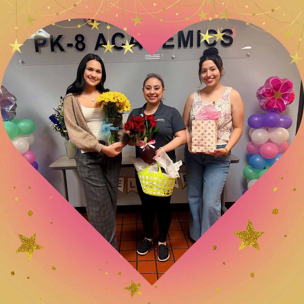 PK8Academics's tweet photo. #TripleThreat 

Happy Administrative Professionals Week to the best in the business!

Celeste, Erin &amp; Celeste, the backbone of our department! Your hustle and impact never goes unnoticed!

Thank you for all you do to keep us on track and moving forward every single day! https://t.co/qRbBrAlUuJ