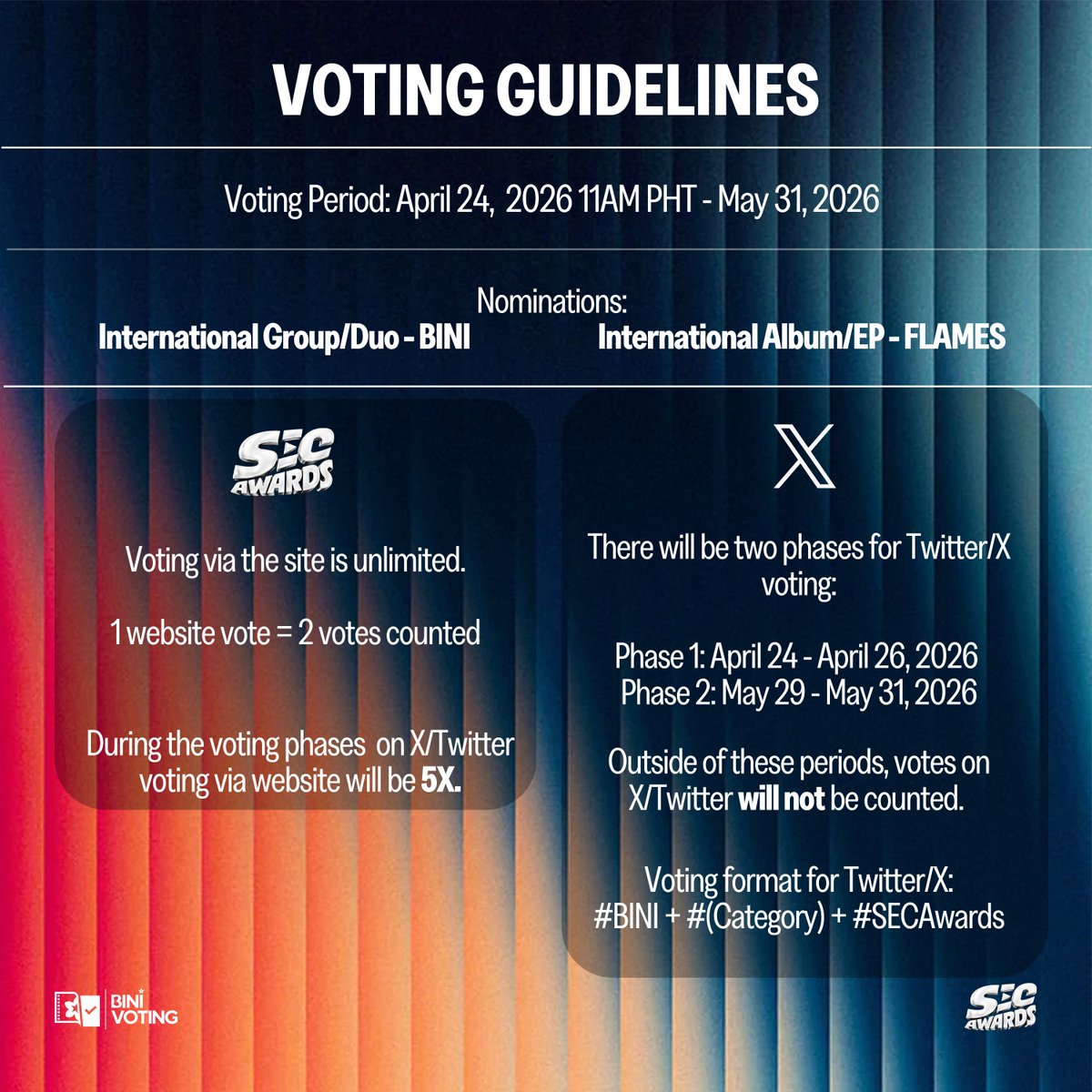 BINI Voting Team tweet media