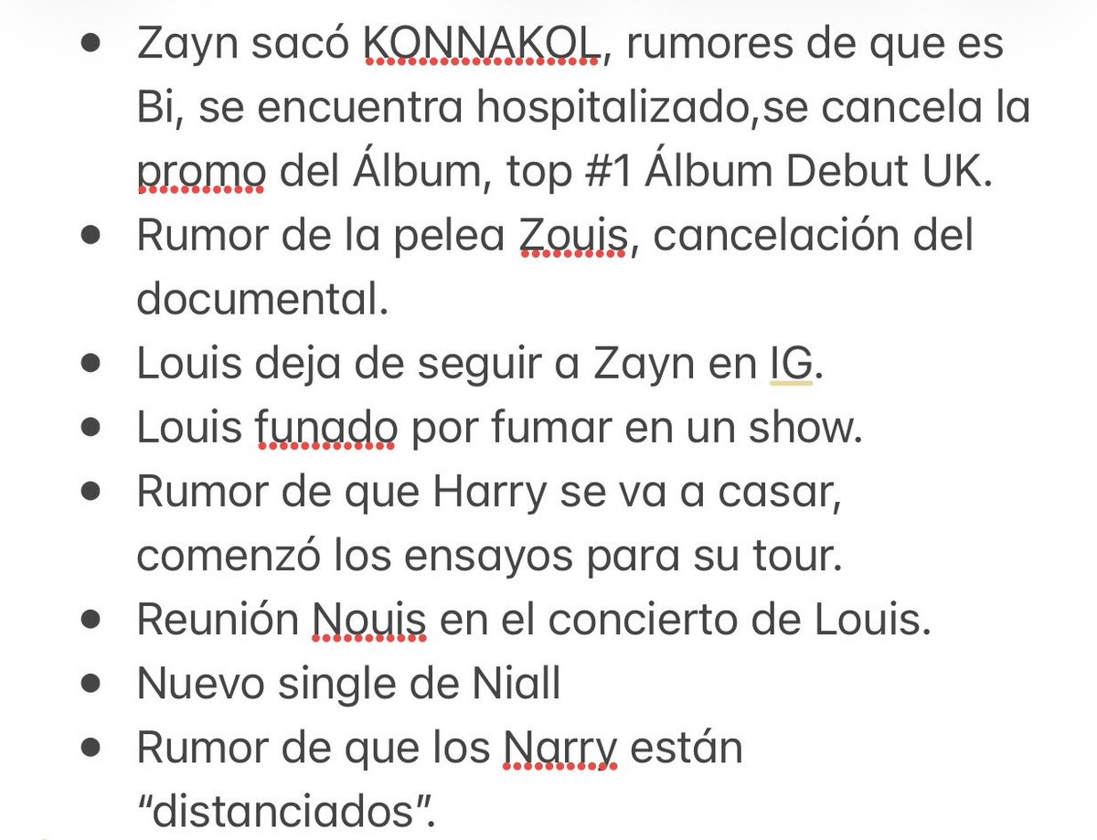 “En una semana no pueden pasar tantas cosas” 

Directioners entrando al chat: