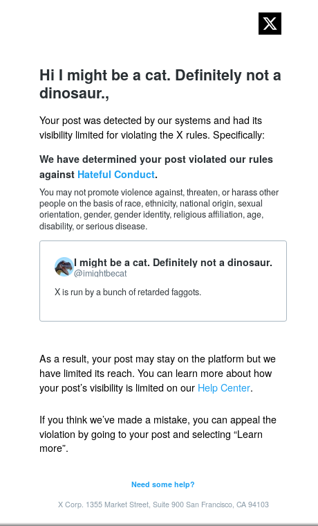 I might be a cat. Definitely not a dinosaur. tweet media