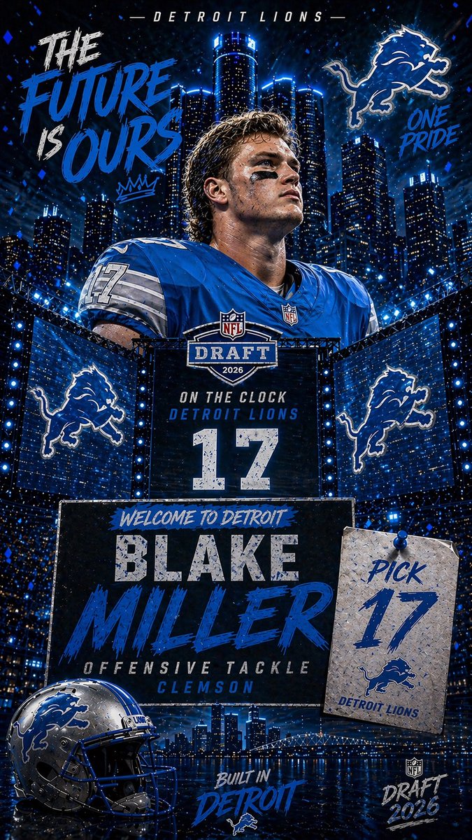 Pizzaovertacos's tweet photo. The Pick is in! #ONEPRIDE #NFL #DETROITLIONS https://t.co/AwABFt9xnA