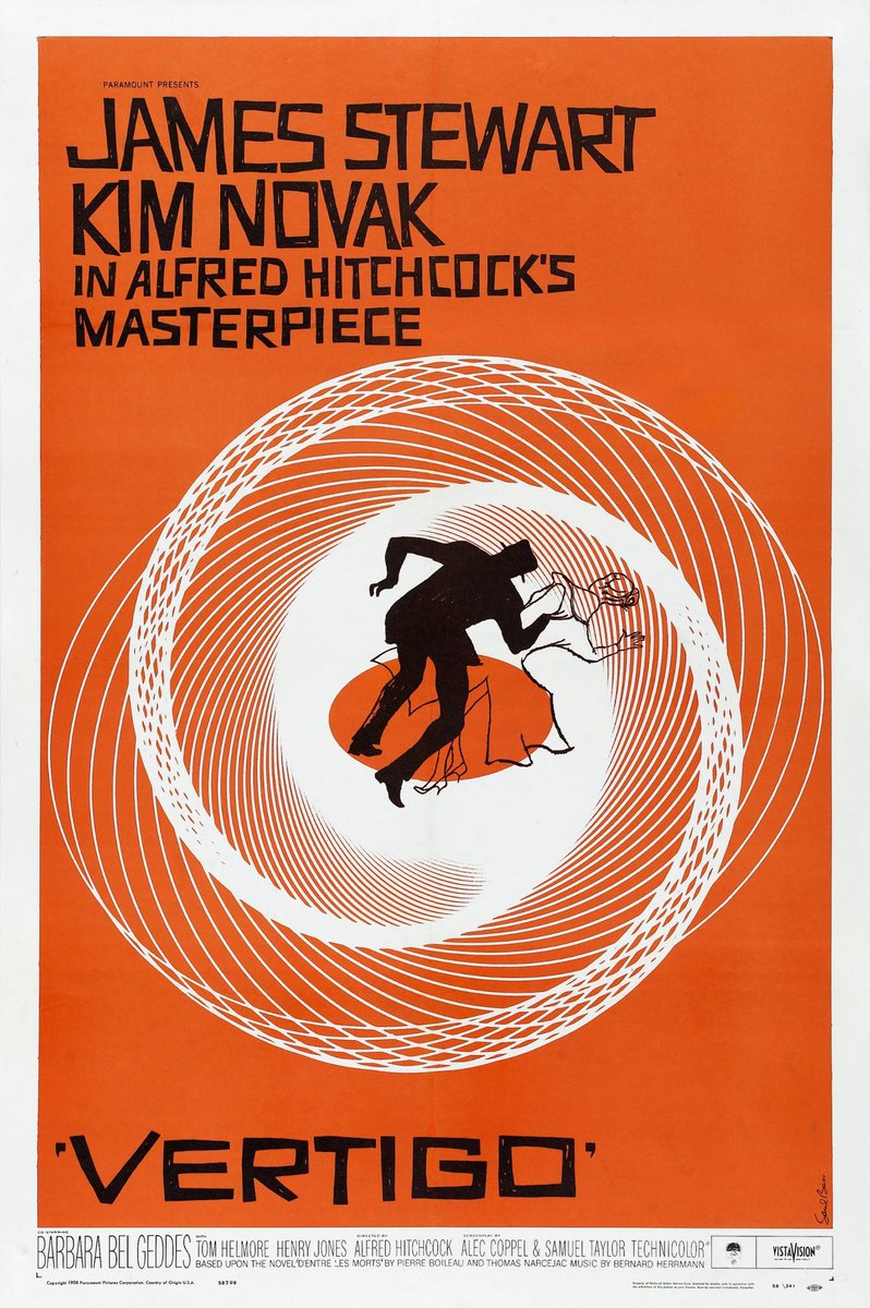 #nw
Vertigo (1958) Alfred Hitchcock
