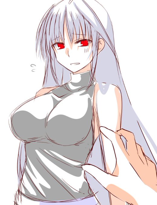 「アインス～ちょぉ手が寂しいんよぉ～ ちょっとだけ、ちょっとだけやからぁ～」 「ちょっとだけ・・・ですよ、我が主」 ちょっとで済まないやつ～(*'ω'*) あ、あれですよ、寒い時期に描いたやつですので、手を温めてもらうだけですよ。 …たぶん…