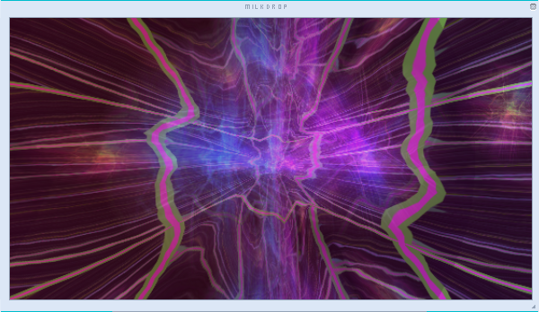 RetaliatoryFrog's tweet photo. There is a fucking visualizer. I feel like a piece of lost civilization has been grafted back to my soul. https://t.co/q83Qn4K55f