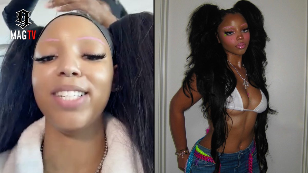 BlackInkChi's tweet image. SEE VIDEO HERE: youtu.be/JSyxyiJeMPw

Chloe Bailey Receives Criticism After Enhancing Her Face Card! 😌

#chloebailey #makeup #eyebrows