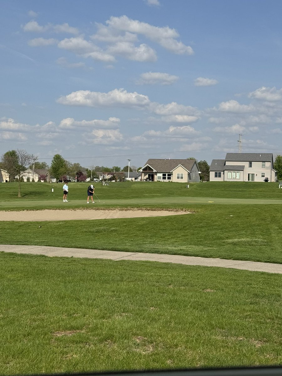 DeKalbGolf's tweet photo. Barons pick up another win !!! DK 156 Woodlan 176. Leading the Barons a co- medalist Easton Armstrong 38 Elec Kimball 38  AJ Shambaugh 40 Logan Hartsough 40 Luke Petre 45 Maddox Brockhouse 46. Jv also pick up a win, Leading the JV Jonathyn Grimm 46 , Next up Brookwood on Sat. https://t.co/cGGJj0a32A