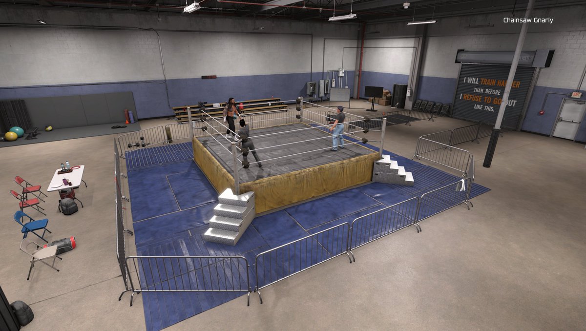 ChainsawGnarly's tweet image. New favorite arena #2K26