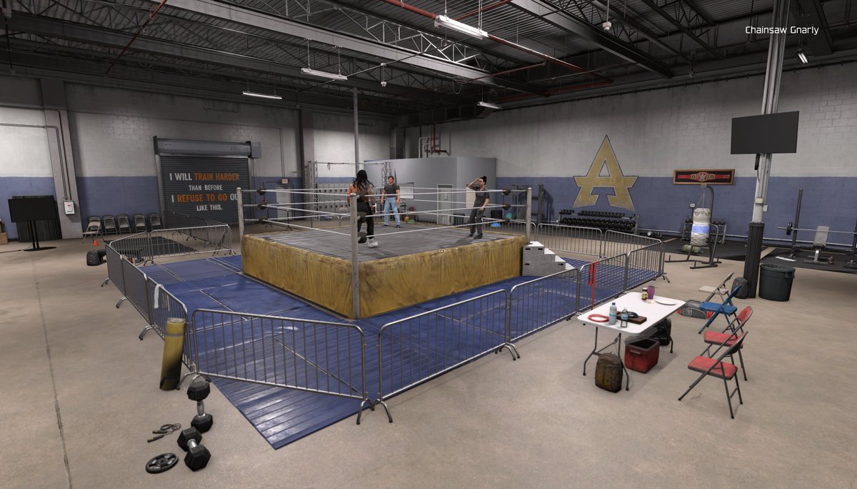 ChainsawGnarly's tweet image. New favorite arena #2K26