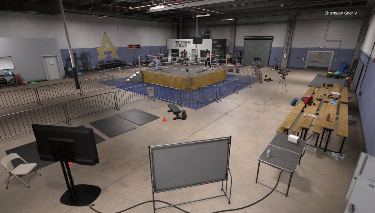 ChainsawGnarly's tweet image. New favorite arena #2K26