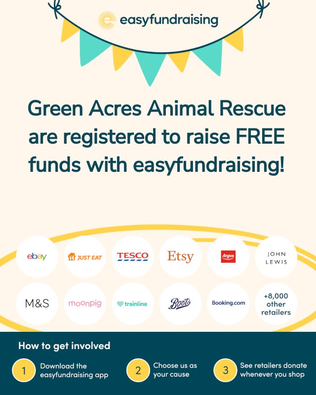 team_greenacres's tweet image. 🛍🛒Shopping To Do? Raise Money At The Same Time For Greenacres At No Extra Cost To You🛒🛍

Thank you to everyone for raising  donations via @easyuk

If you haven't signed up to #easyfundraising yet, it's quick, easy &amp;amp; free to do 👇

easyfundraising.org.uk/support-a-good…

At no extra cost to