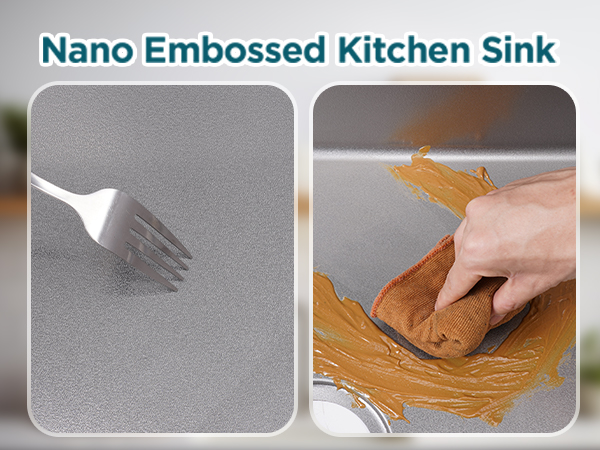 GreatSink1's tweet image. Adopting special embossed surface treatment, this stainless steel sink cuts down surface scratches from daily tableware contact. It brings durable texture and long-lasting beauty for your kitchen space.
#DurableKitchenware #UndermountSink #KitchenRenovation #HomeImprovement