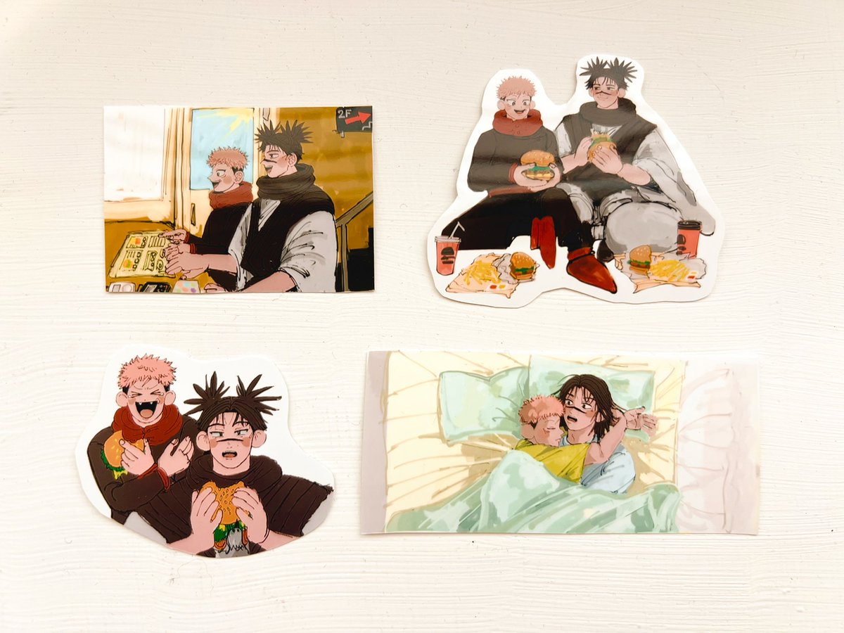 ネップリも
ためしでプリントしてきた！

今日の21時にポイピクに
ちょいたいむ4の
展示漫画とネップリ、アップします☺️