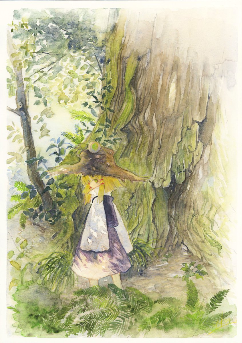 Forest.
#DailySuwako #Suwako #諏訪子 #洩矢諏訪子