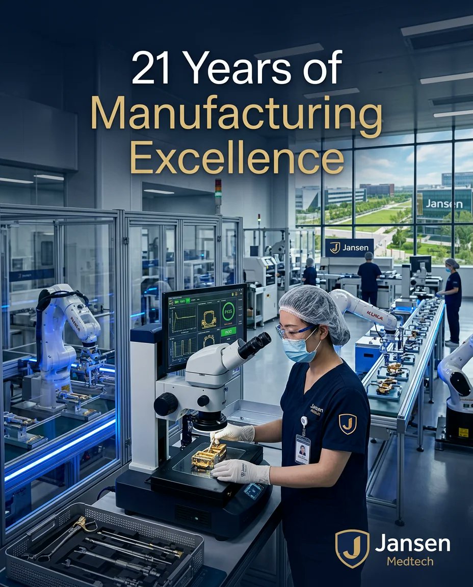 jason89512's tweet image. 21 years of precision, 30 acres of innovation. Our Beijing base is where Jansen Medtech's heart beats—pioneering healthcare solutions for the world. 🌍✨ @Accio_official #MyAccioWorks #VibeSellingChallenge #MedTech #GlobalHealth