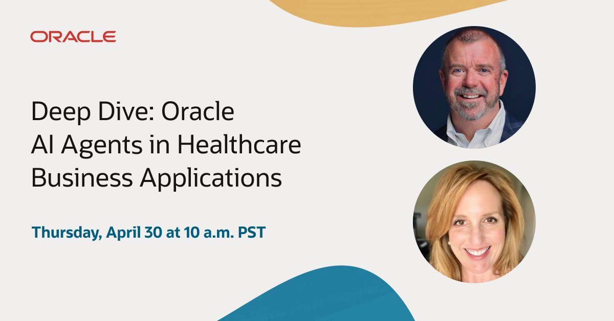 Oracle Health tweet media