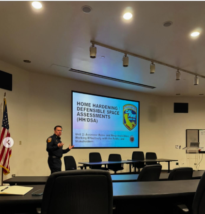 fsceocc's tweet photo. 4 members of our Board of Directors spent 2 days learning to be Defensible Space Assessors.  Cal Fire training was great.   We will be able to do home assessments soon.  Contact info coming soon. Always working to keep our community fire resilient. https://t.co/UaFT7nlgMs