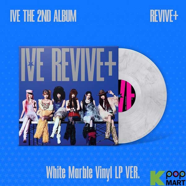 kpopmart's tweet image. IVE - THE 2ND ALBUM [REVIVE+] (White Marble Vinyl LP VER.)  🧸

kpopmart.com/product-catego…

#IVE #REVIVE_PLUS #official #kpop #kpopmart kpopmart.com