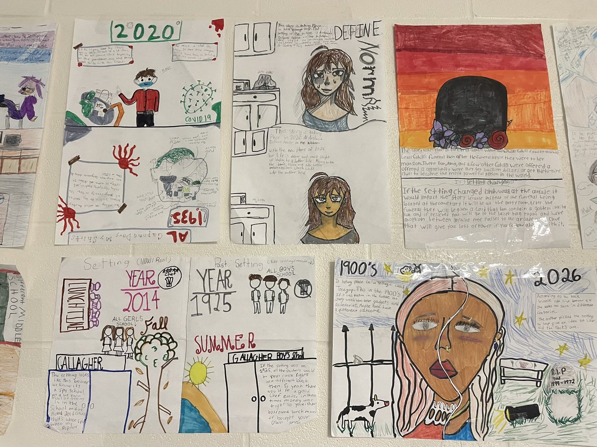 MrsTamiNeal's tweet image. #BookClub setting assignments turned in! #Impressive Just bc it’s ending doesn’t mean we’re stopping.  @NISDJordanMag @nisdmsela