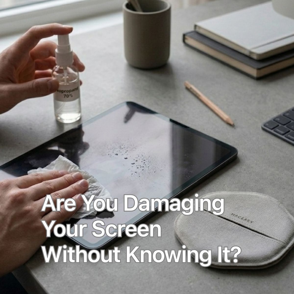 mageasyofficial's tweet image. Stop using tissue on your screen 😬
It can damage the coating and cause micro-scratches over time.
Go with Microfiber Polishing Cloth instead
No scratches. No damage. Just clarity.
#EDC #cleaning #Microfiberpolishingcloth #MAGEASY