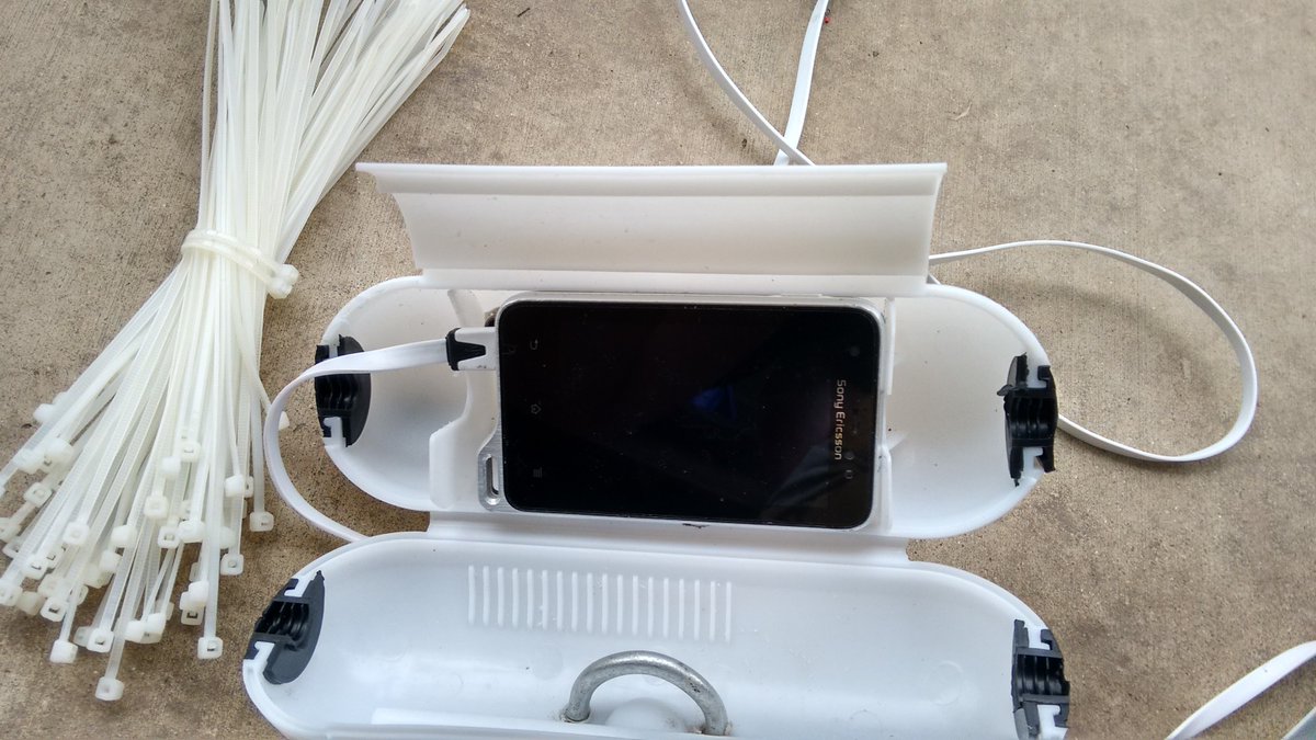 johnlorimer's tweet photo. Ten years ago I repurposed an old android phone into a solar powered weather camera. Through automations, it would take a photo every ten minutes then update a web page, send out a tweet and image on a Facebook page. Worked for a few years! https://t.co/NHTgATHNoY