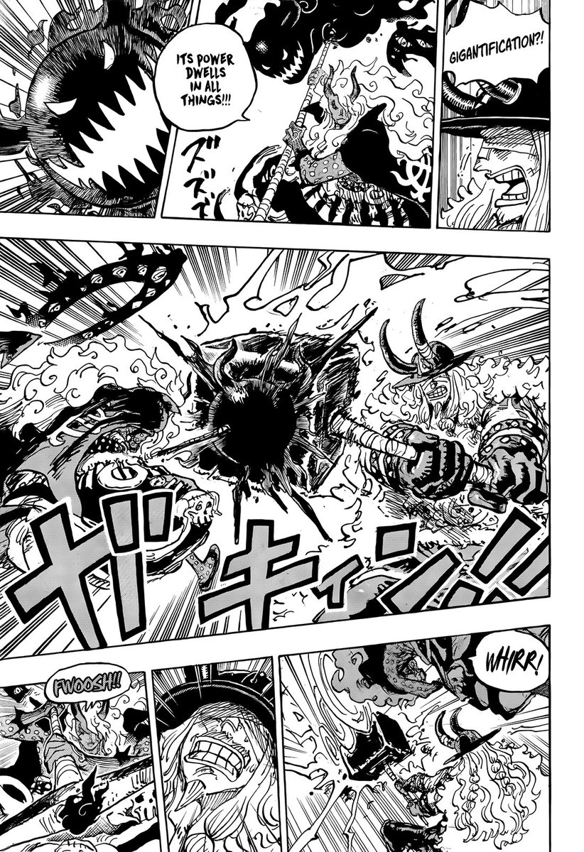 Khaluffy's tweet photo. #ONEPIECE1181 

Haven’t felt this way about a one piece chapter in awhile, this is really happening, I could cry https://t.co/jTovu4niMM