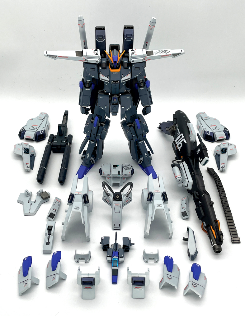 MG 1/100 MSZ-010A FAZZ ファッツ ダブルゼータガンダム (ガンダム