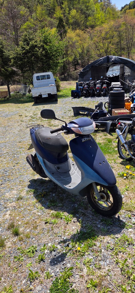 ライブディオZX 排ガス規制前のハイパワー絶版車 売ります。 | old_kpの