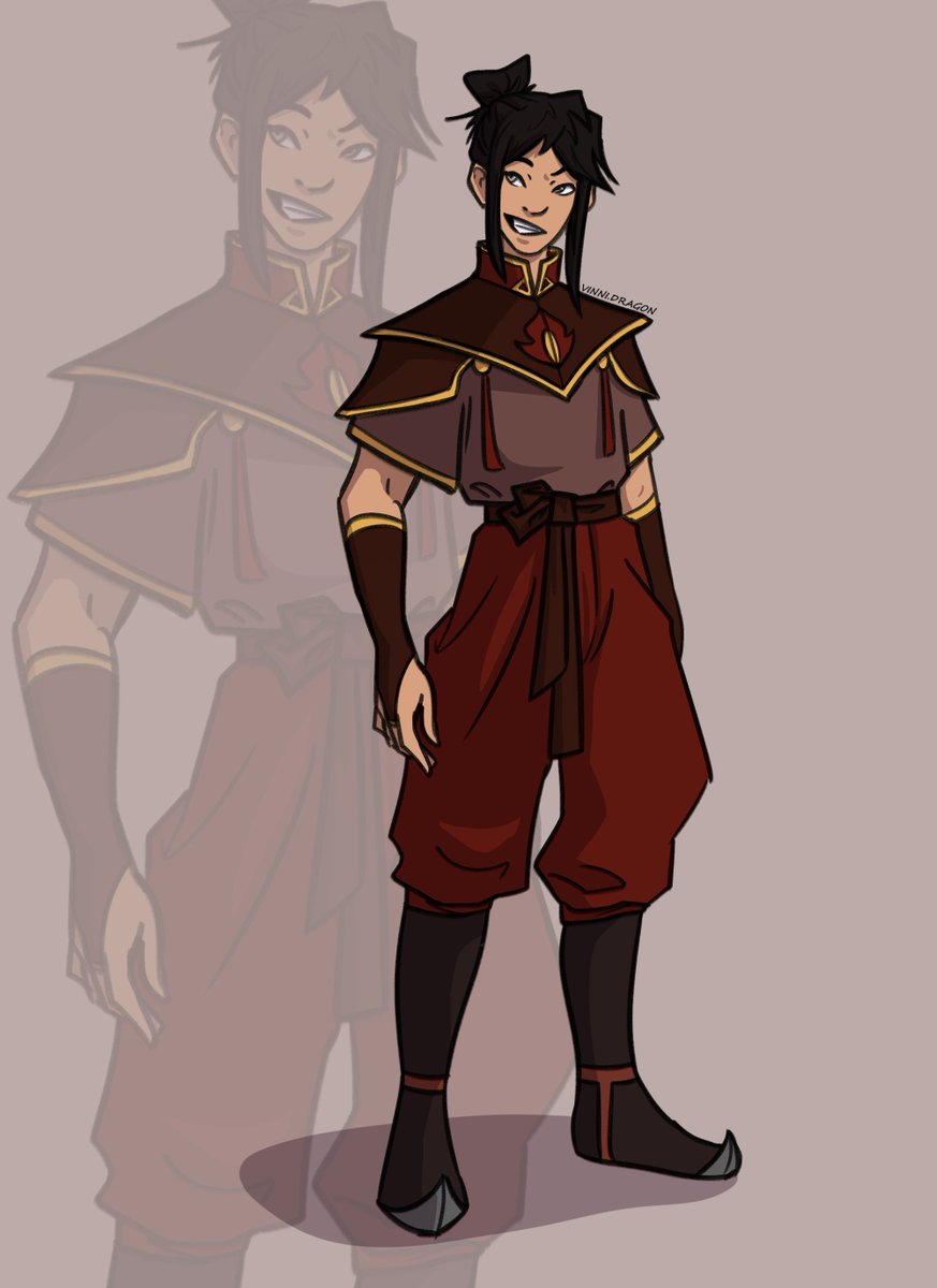 Vinni_Dragon's tweet image. forgot I oughta post him,, his name is Lei and he's a royal attendant that just wants the best for Zuko (esp when it entails affectionately "bullying" him alongside Iroh)
#ATLA #ATLAOC #DigitalArt