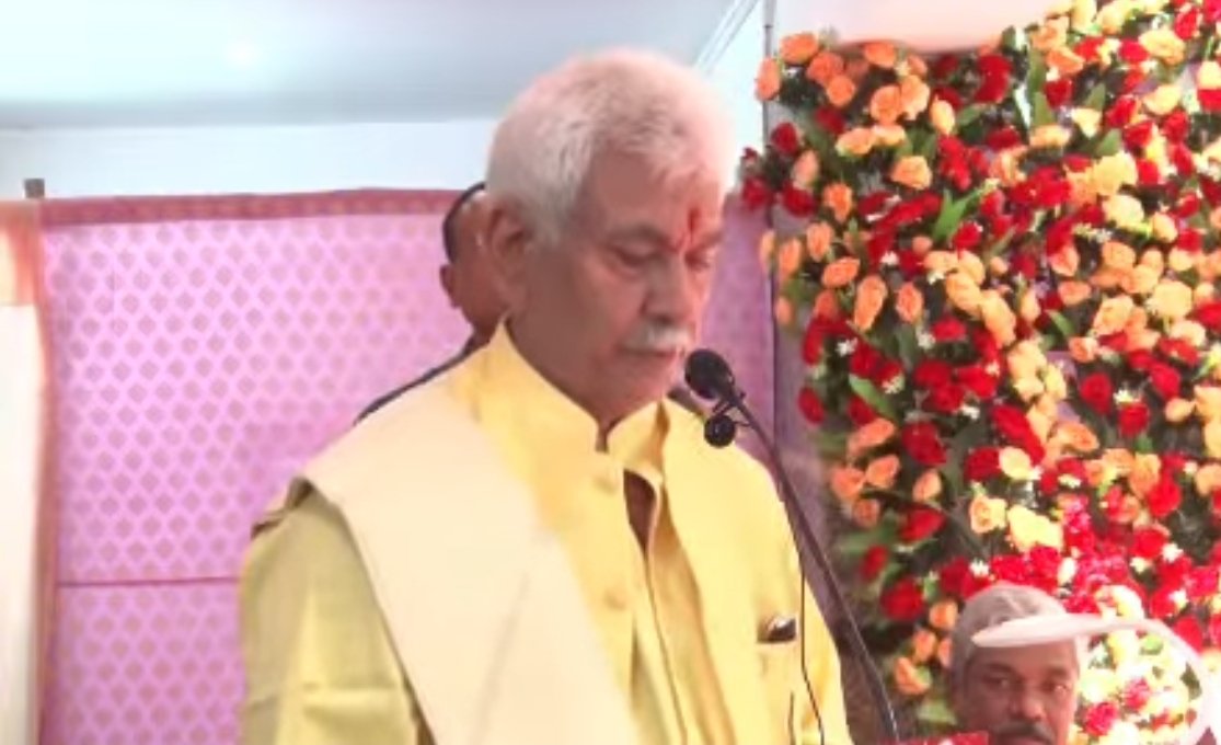 “Unity in diversity defines our global society,” says LG Shri Manoj Sinha. By nurturing cultural understanding and communication skills in students, we prepare a generation that can collaborate, lead with values, and shape a brighter, prosperous future for Jammu &amp; Kashmir.