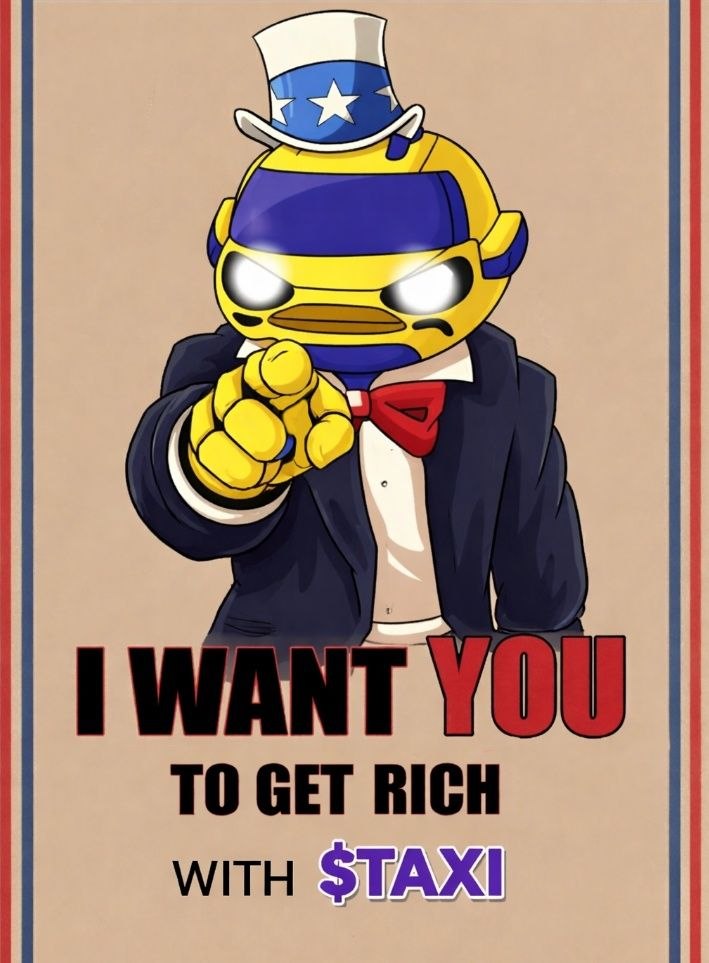 _taximeme's tweet image. $TAXI mission is to ensure that you get rich 💰💸

#memecoin #eth #robotaxi