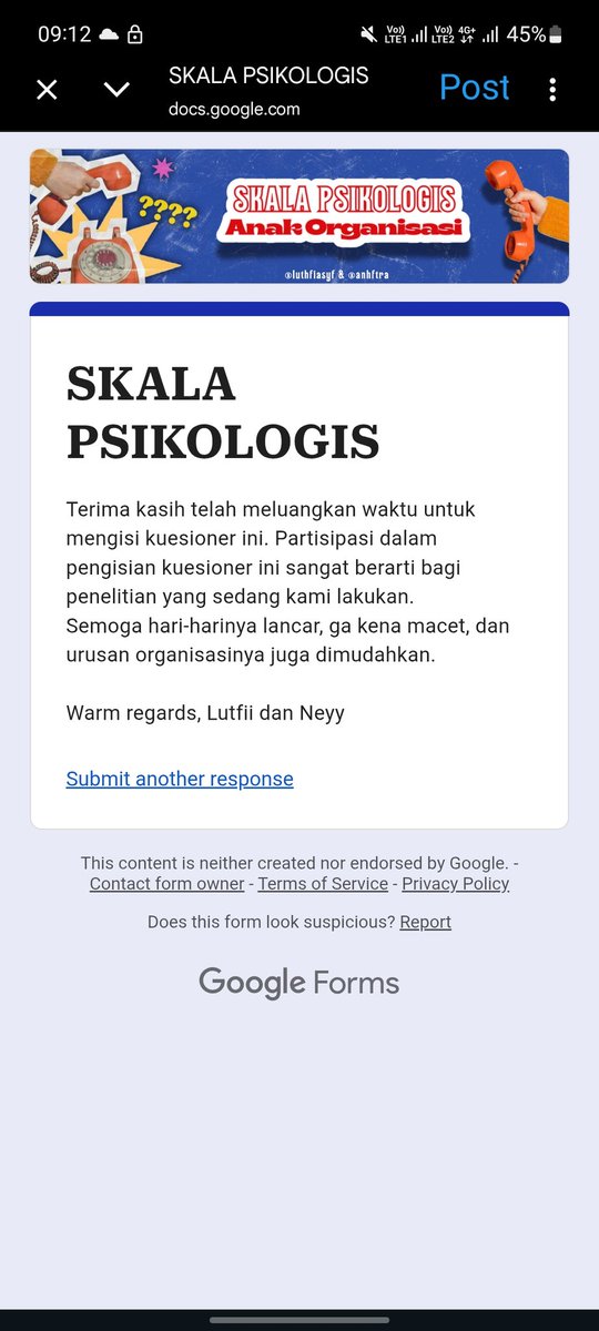 neptunip's tweet photo. @sereinsen done yaa kak, tolong isi punyaku yaa makasii https://t.co/zM57L1wlDt