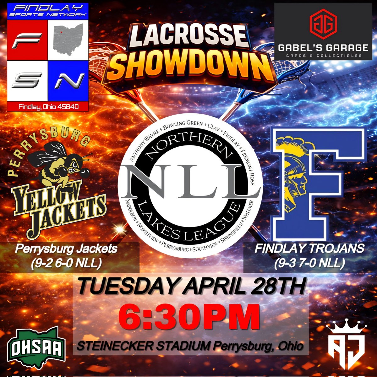 45840Sports's tweet photo. 🗓PREVIEW: 🥍 @FHSAthletic vs @PburgAthletics.
@OhioBoysLax @BCSNsports @toledosports @WFINradio @FindlayCourier @WOSNScores @LaxInThe419 @centralohiolax @CinDayLAX @limascores @sentineltribune @CLELaxNews_216 @StateSportsNet @laxrankings @OHSAASports @WTOL11Toledo @NLL_Sports https://t.co/h64s5xAk7z