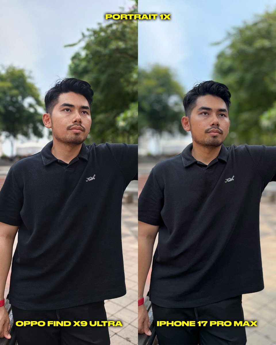 ayansonunigam's tweet image. OPPO Find X9 Ultra 🆚 iPhone 17 Pro Max 

Photo Comparison 👇 
#OPPO #iPhone #Apple 😍