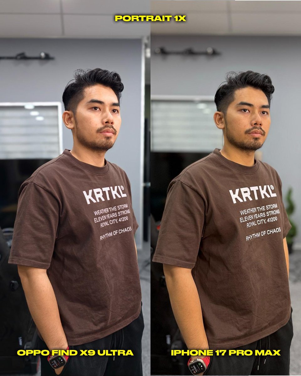 ayansonunigam's tweet image. OPPO Find X9 Ultra 🆚 iPhone 17 Pro Max 

Photo Comparison 👇 
#OPPO #iPhone #Apple 😍