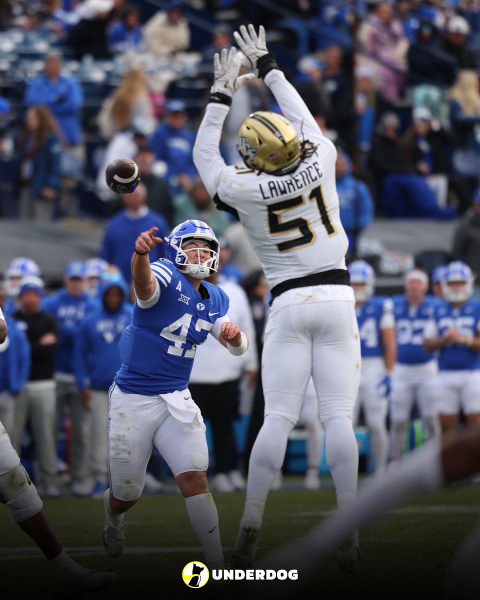 Cowboys select EDGE Malachi Lawrence with the No. 23 overall pick.