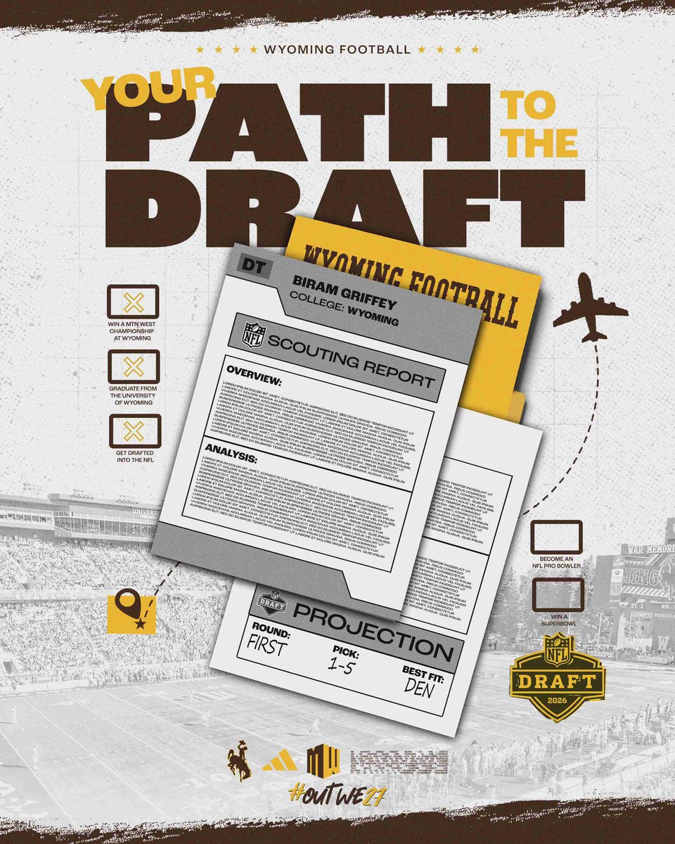 BiramG2027's tweet photo. Thank you to @Coach_DGibson and @wyo_football for the graphic!#GoPokes #OutWe27 https://t.co/UuJZyCfBog